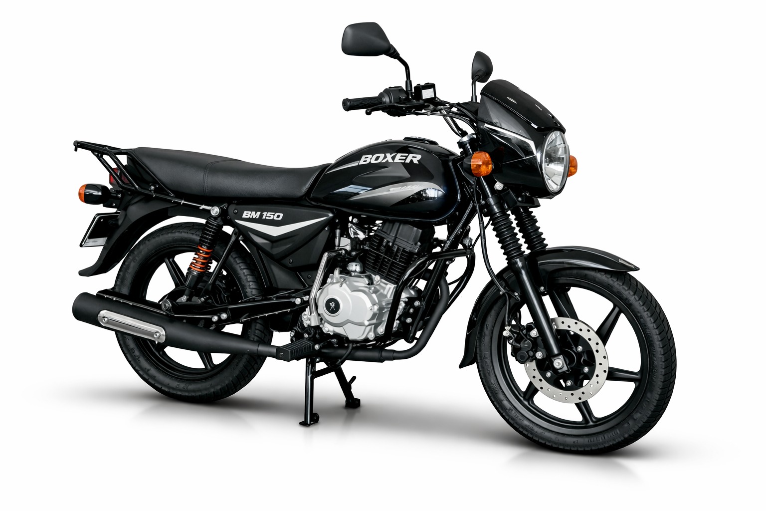 Bajaj Boxer 150 con disco